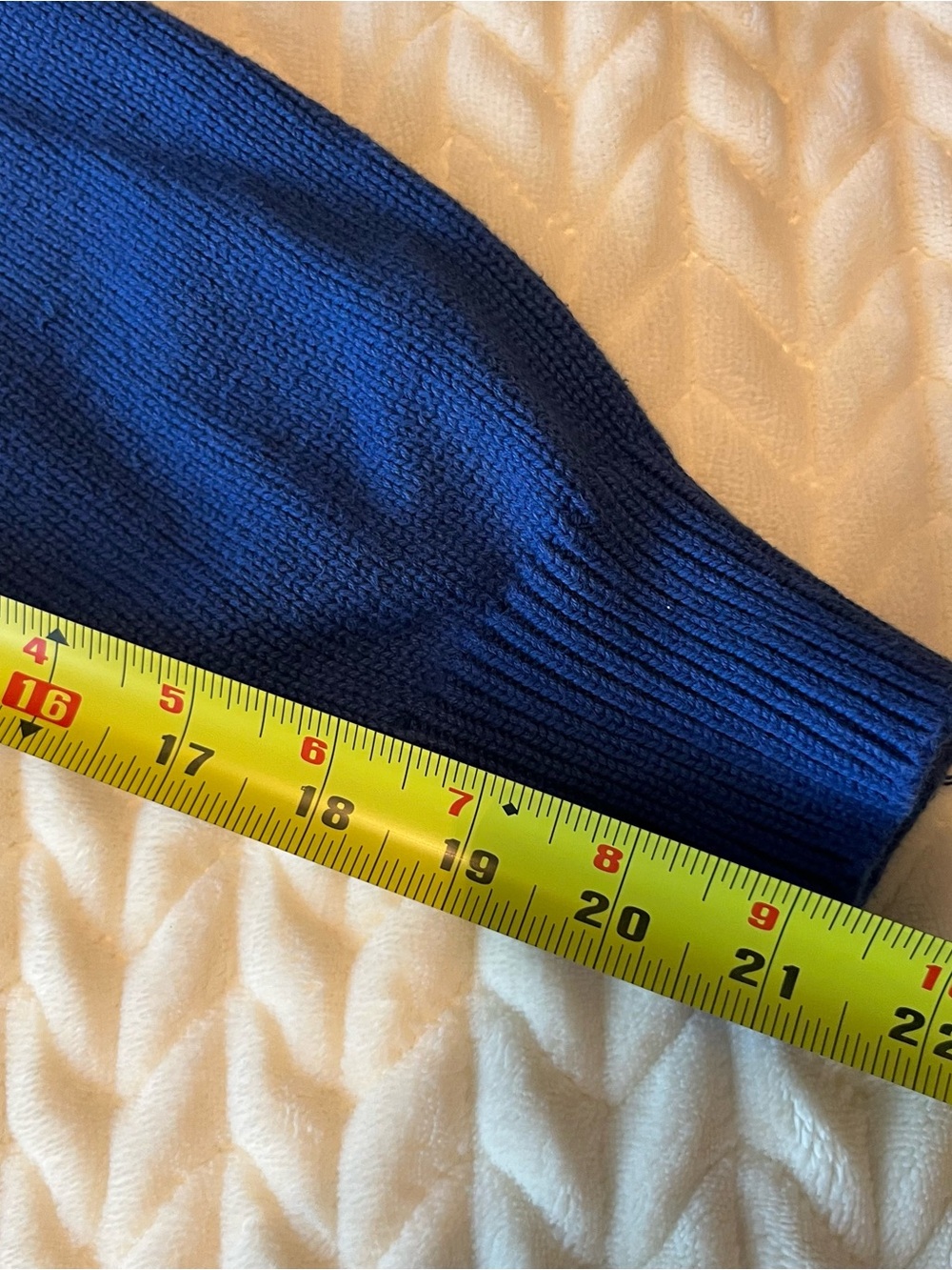 Boston Traders VTG Men Blue Crewneck Sweater with Embroidered Crest Size Medium - Picture 11 of 13